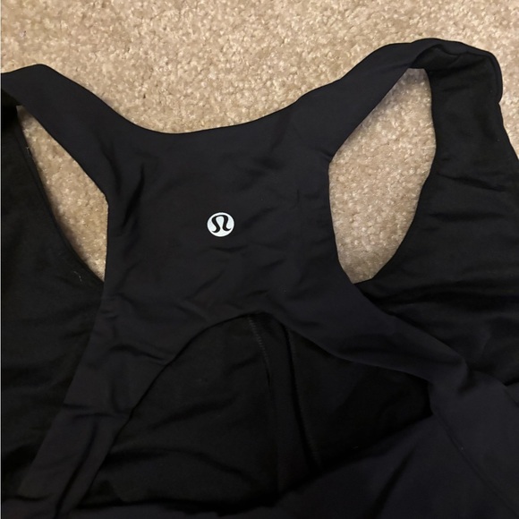 Lululemon Black and Gray Women's Tank - Picture 2 of 3